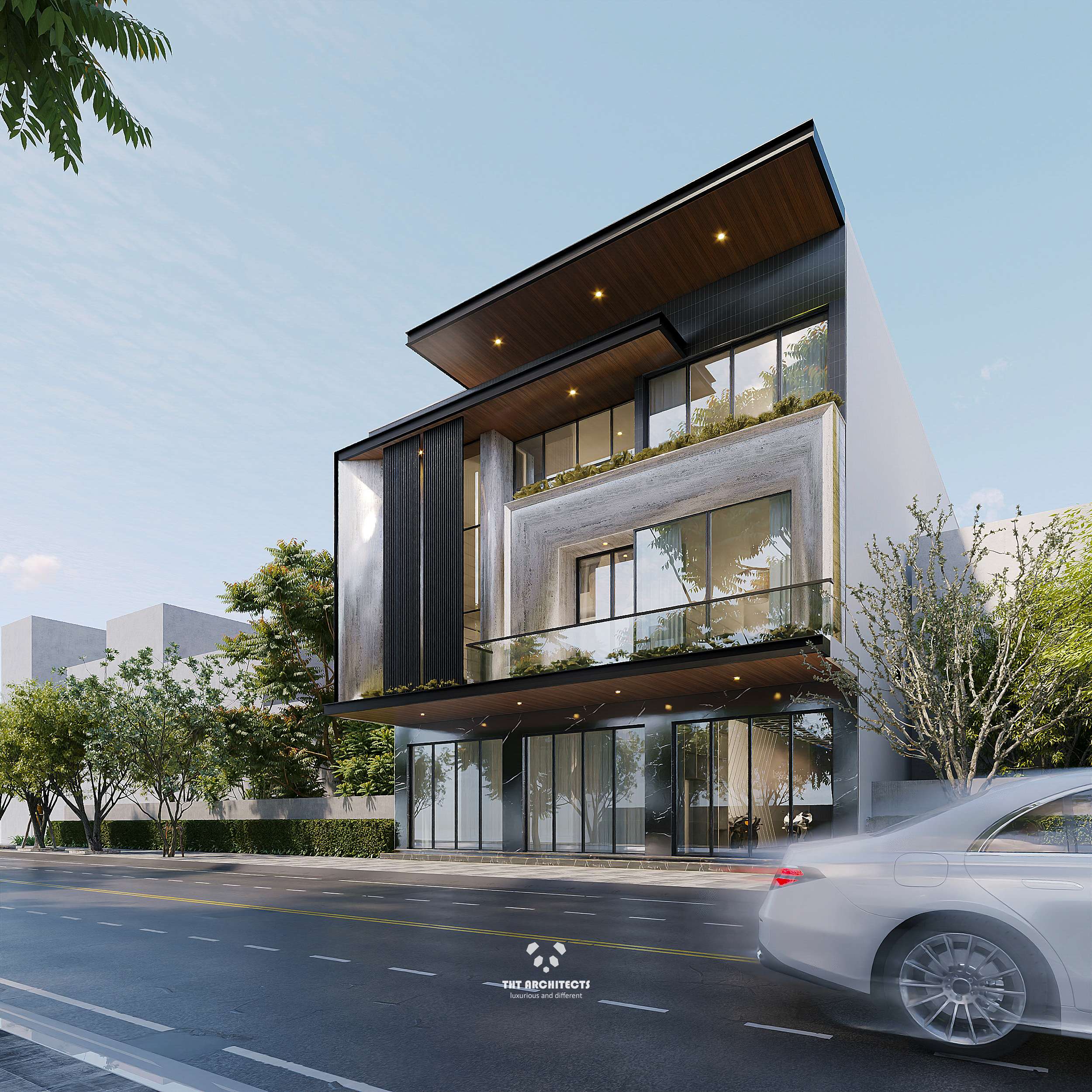 tht arichitects - Villa anh Sứ - VIEW 1